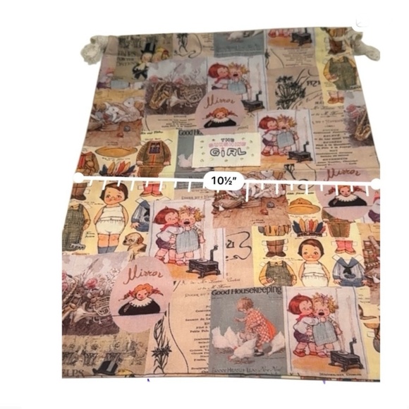 Fun Stylish Drawstring Cloth Mini Backpack - Picture 3 of 7